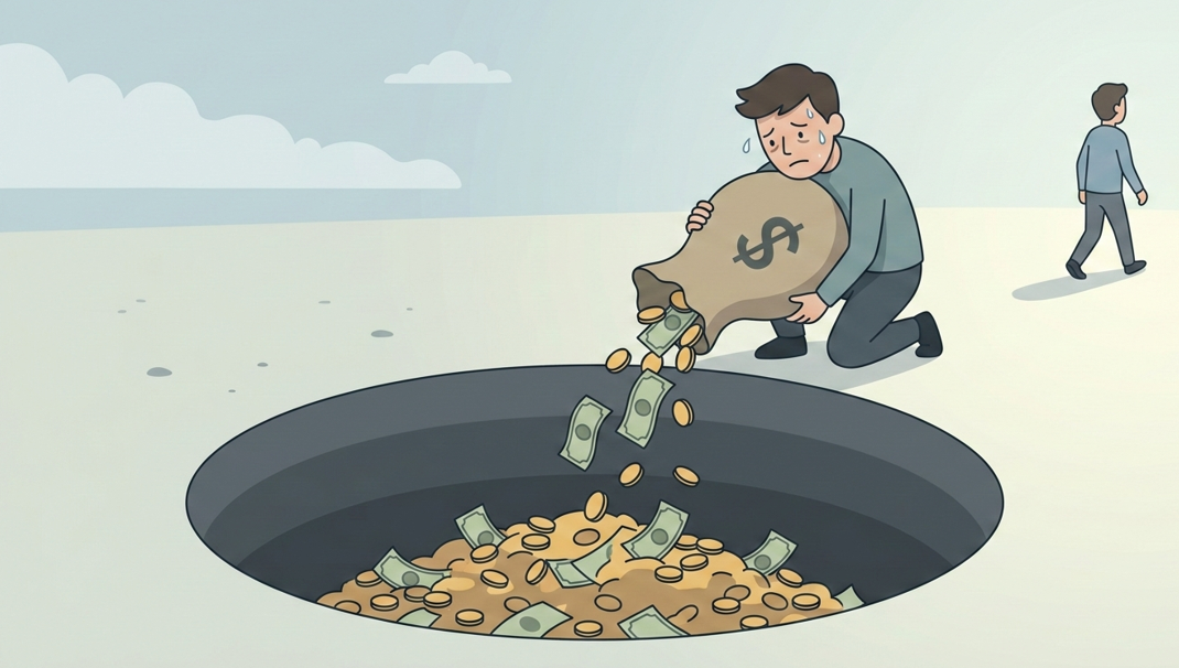 Psikologi "Sunk Cost Fallacy": Kenapa Banyak Pengusaha Rela Rugi Miliaran Hanya Karena Alasan "Sayang Udah Terlanjur Keluar Modal"